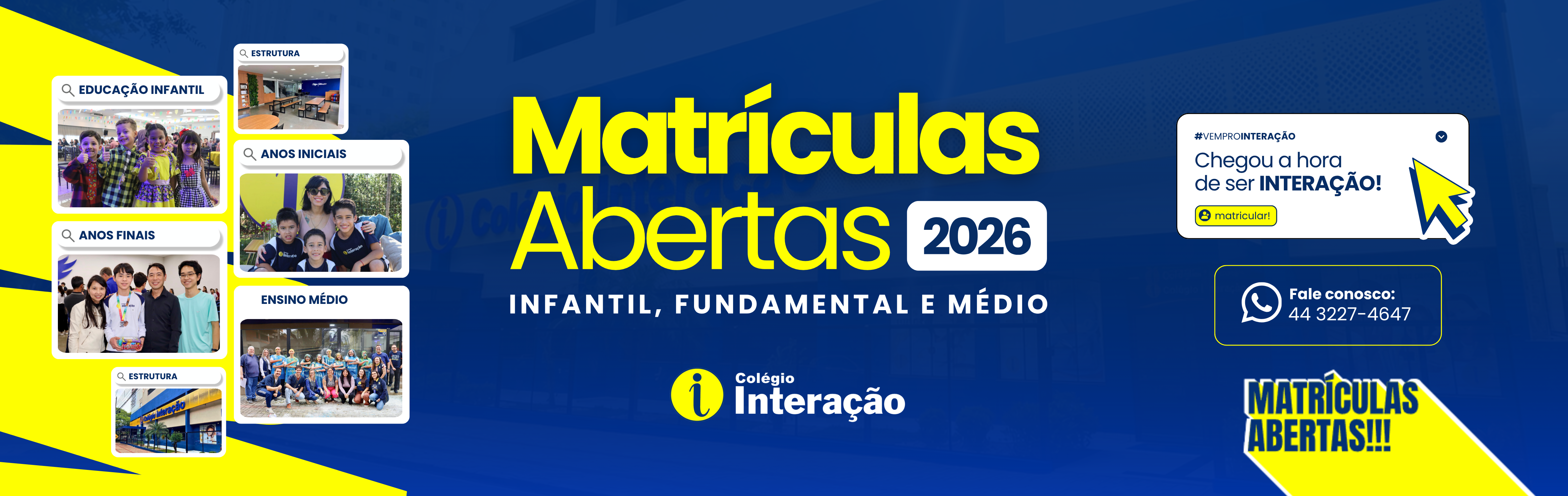 Banner do Colégio